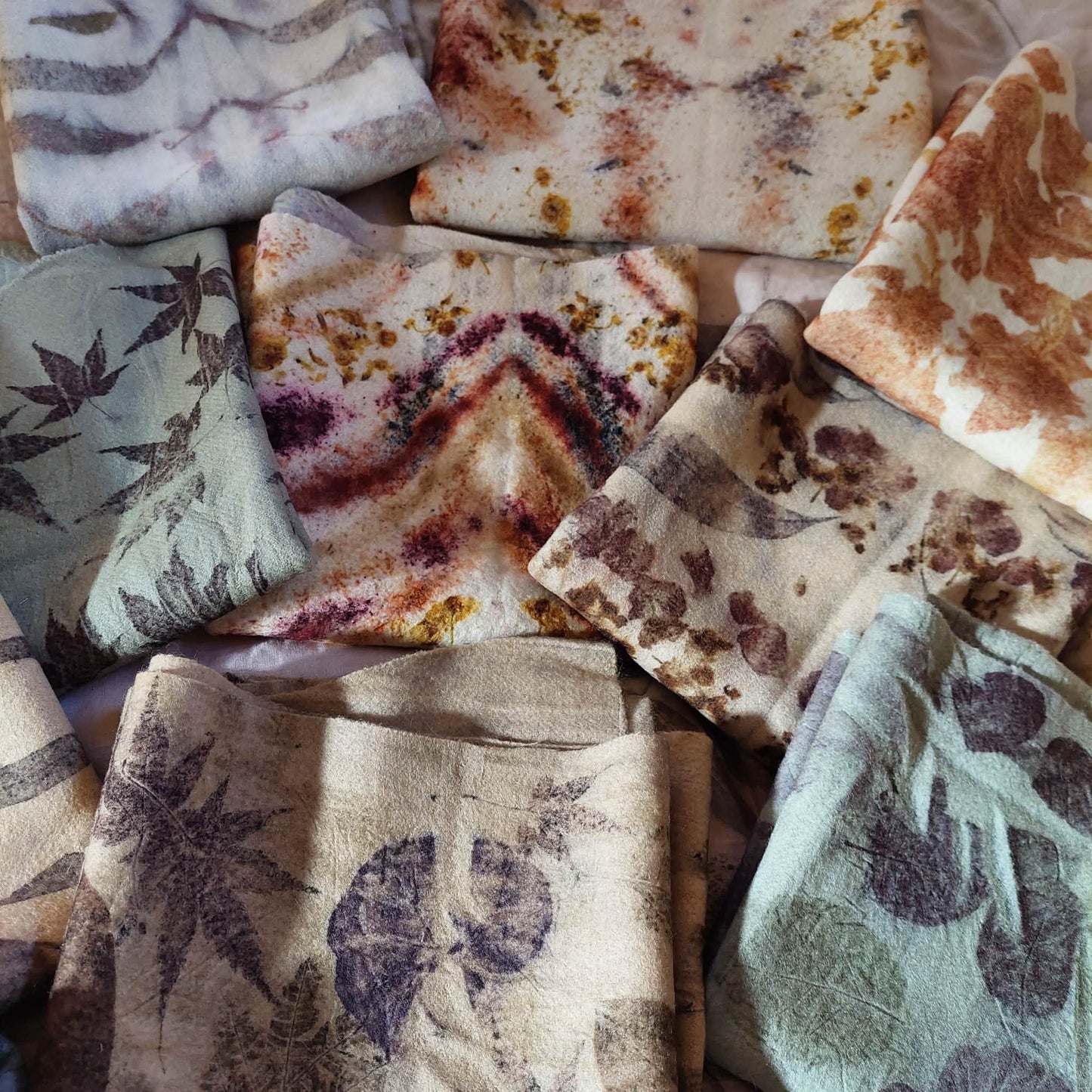 Fabric Bundles - Botanical Dyed
