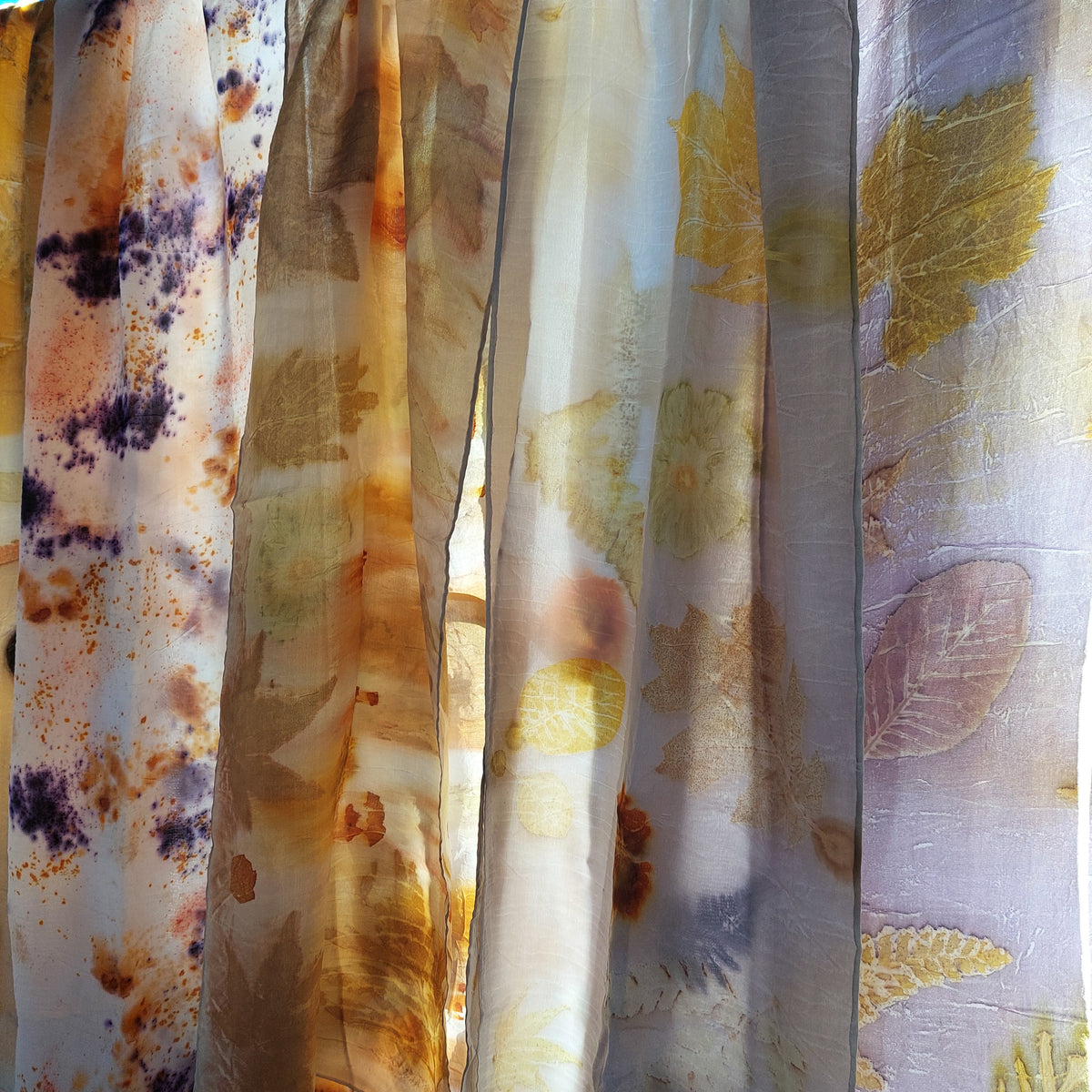 Botanical Dyed Silks