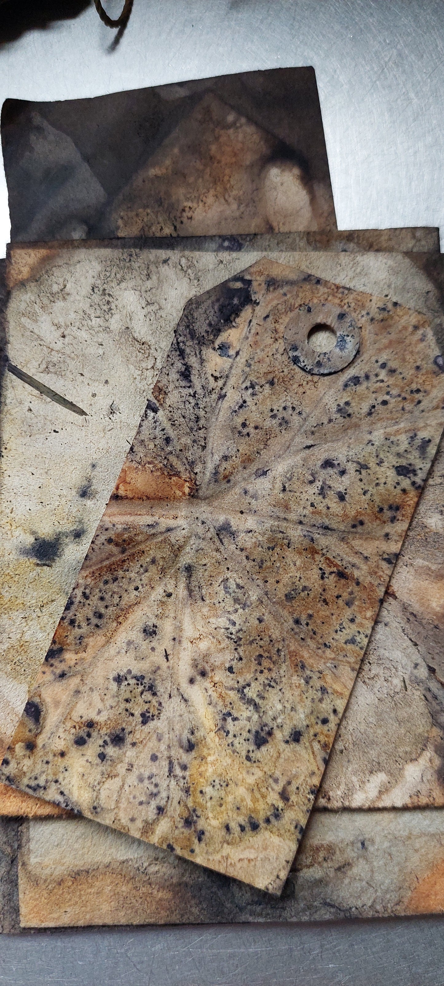 Paper Bundle, Botanical dyed