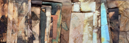 Paper Bundle, Botanical dyed