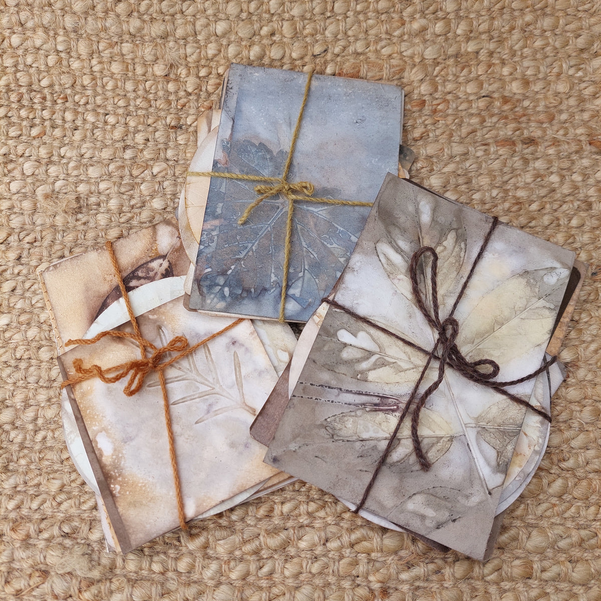 Paper Bundle, Botanical dyed