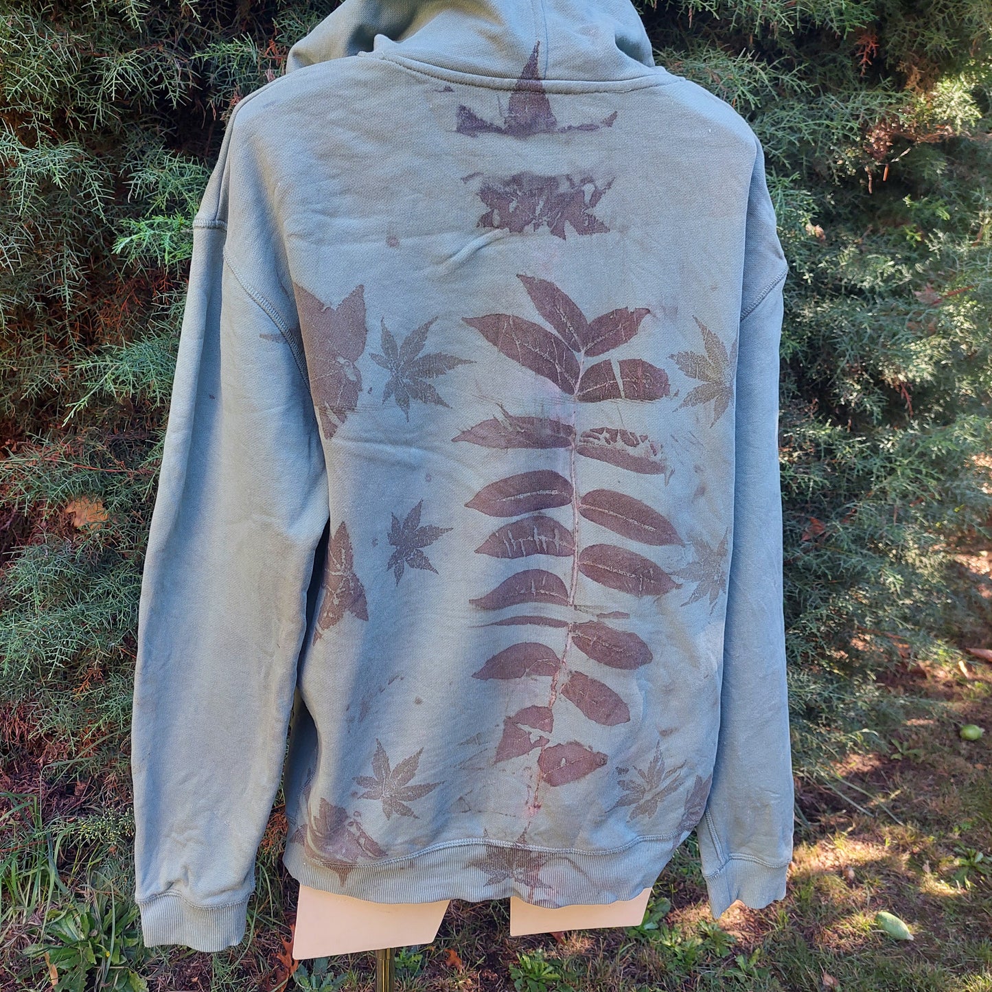 Cotton Hoodie - Green Shire L