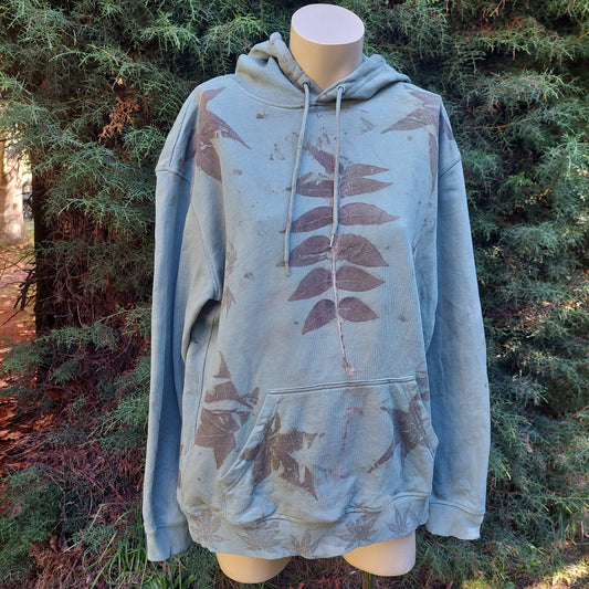 Cotton Hoodie - Green Shire L